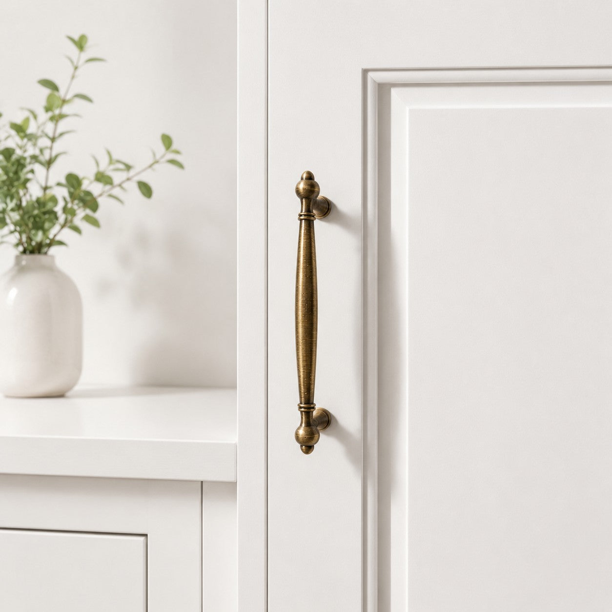 Antique Brass Cabinet Pulls and Drawer Handles