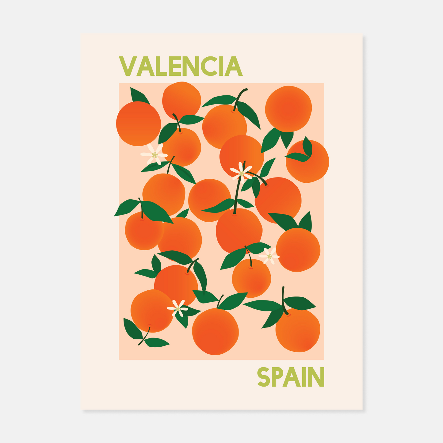 Valencia Print by April Lane