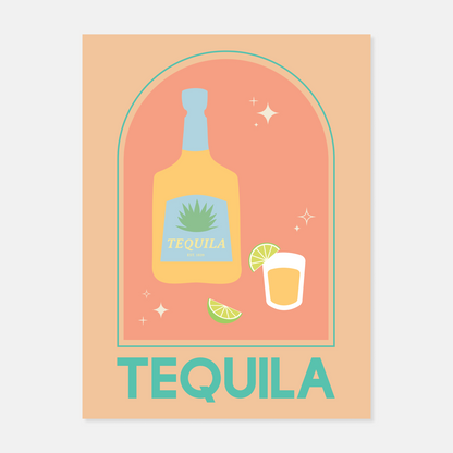 Cocktail Print by April Lane