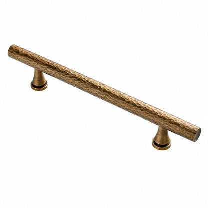 Hand-Hammered Solid Brass Cabinet Pulls Knobs
