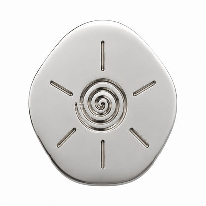 Sculptural Solid Brass Cabinet Knob