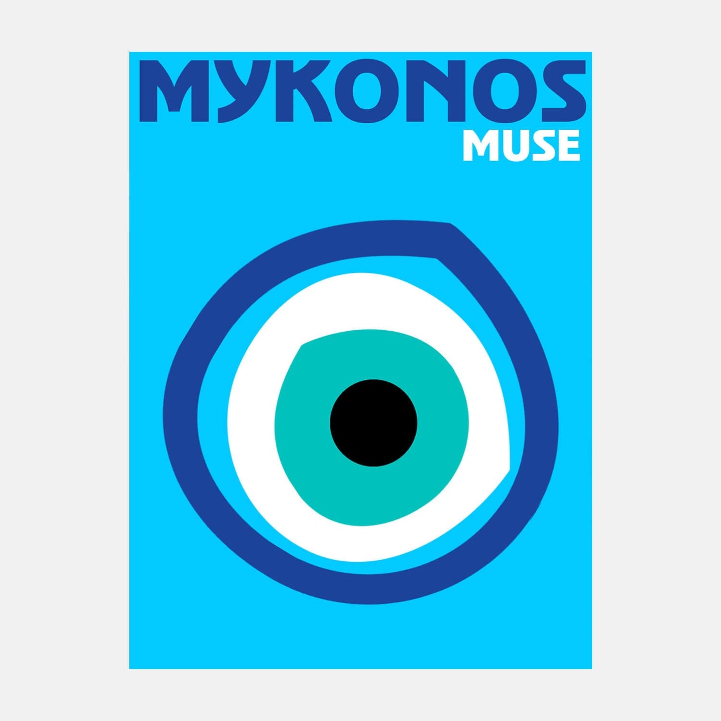 Mykonos Muse Art by Julia Santos