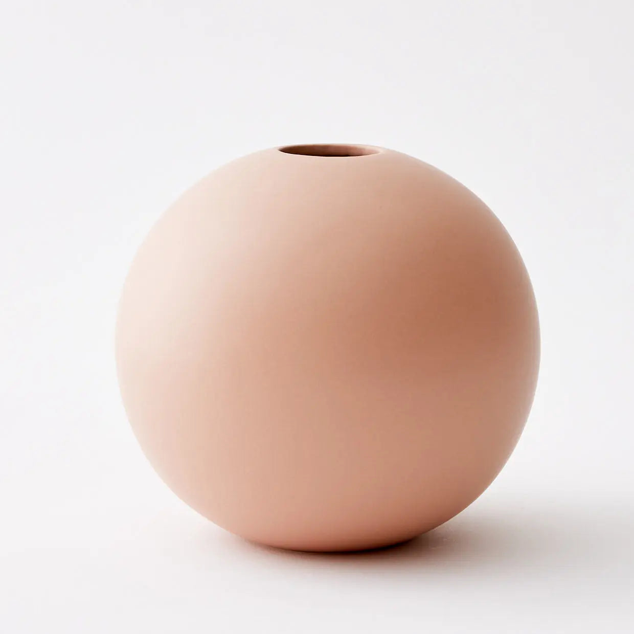 Vase en céramique pétillant beige