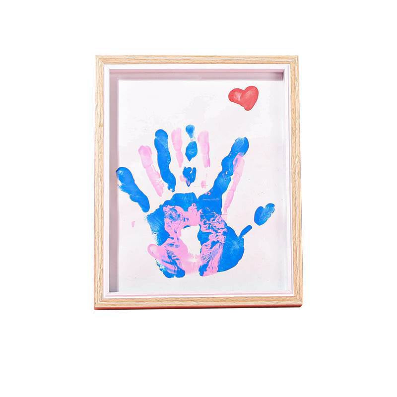 DIY Couple Children Hand Print Photo Frame Birthday Christmas Gift Y12