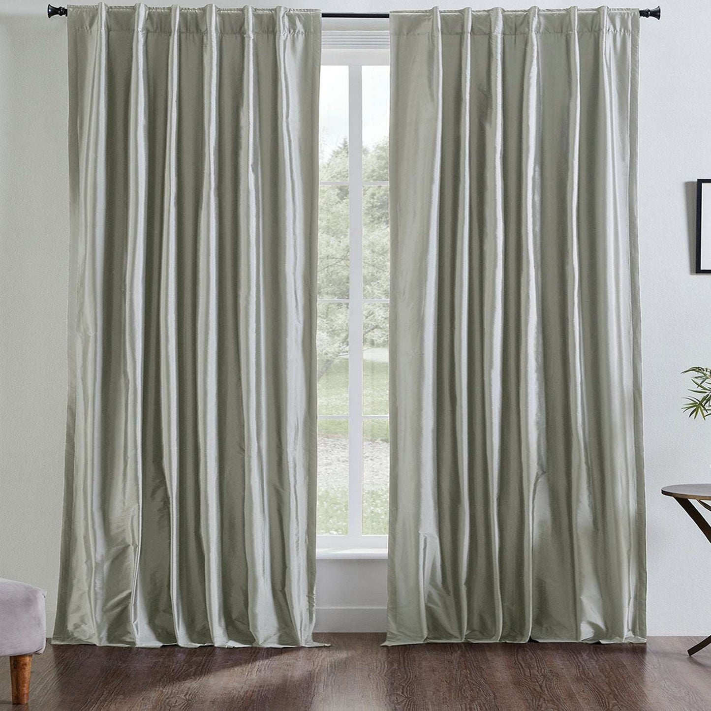 Valencia Faux Silk Curtains