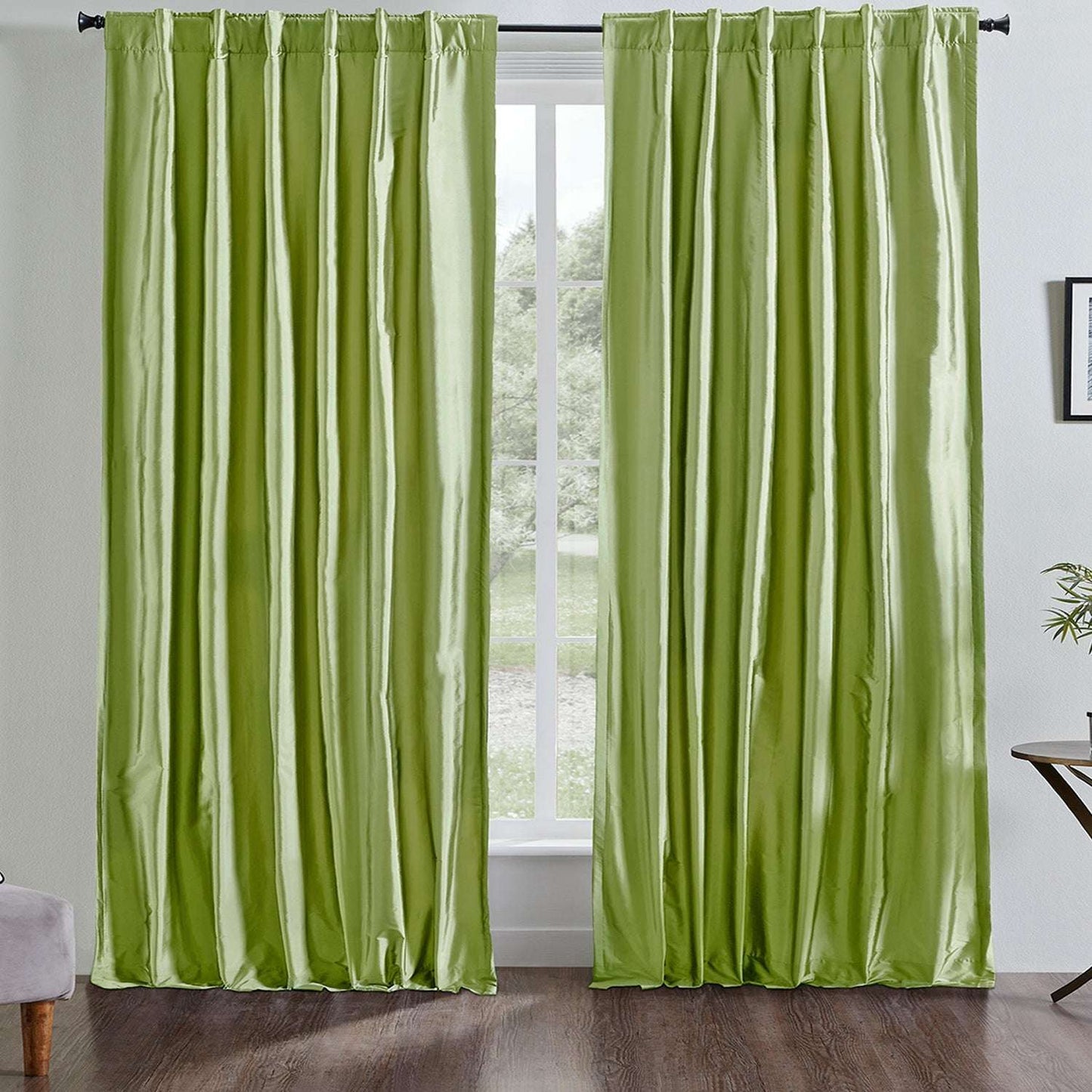 Valencia Faux Silk Curtains