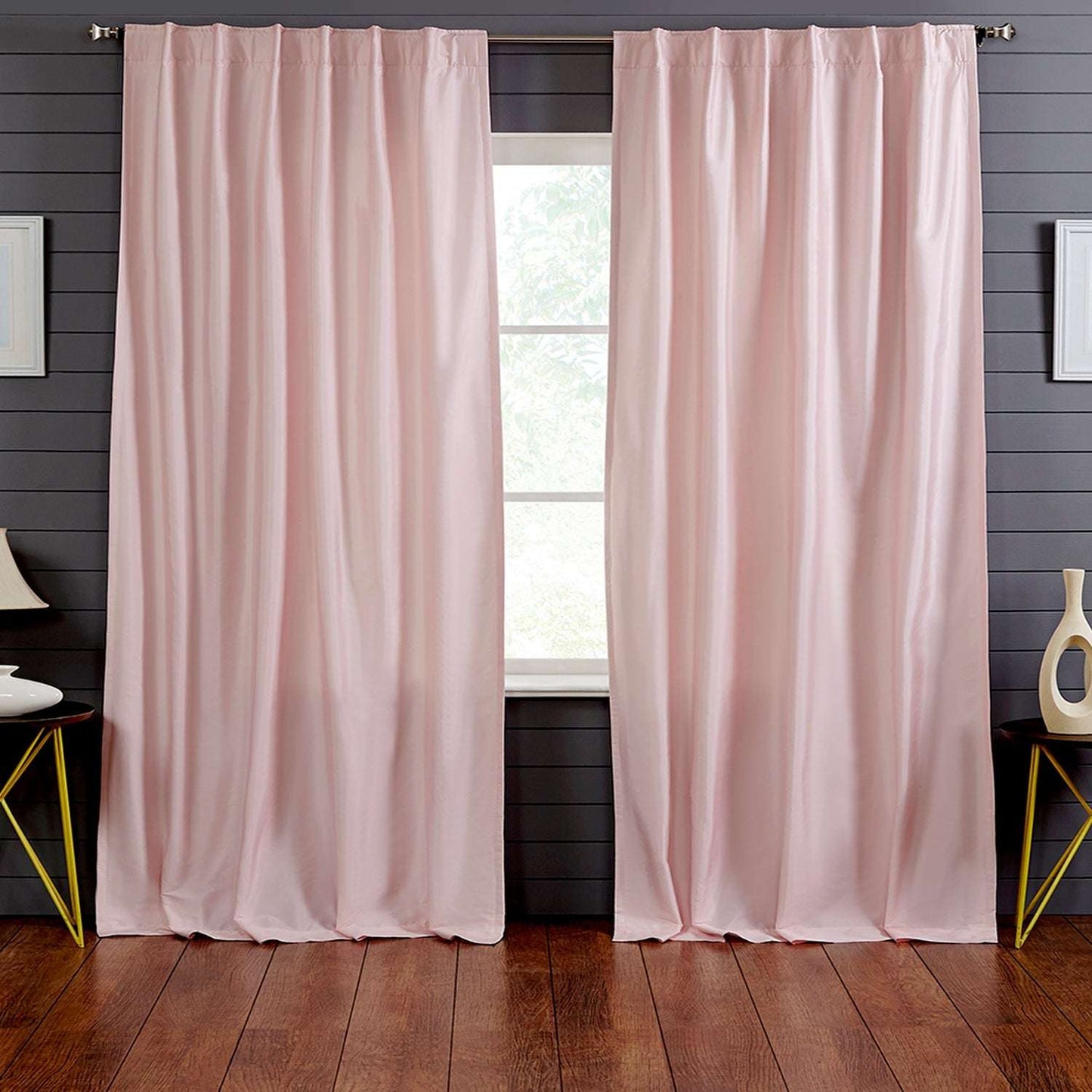 Valencia Faux Silk Curtains