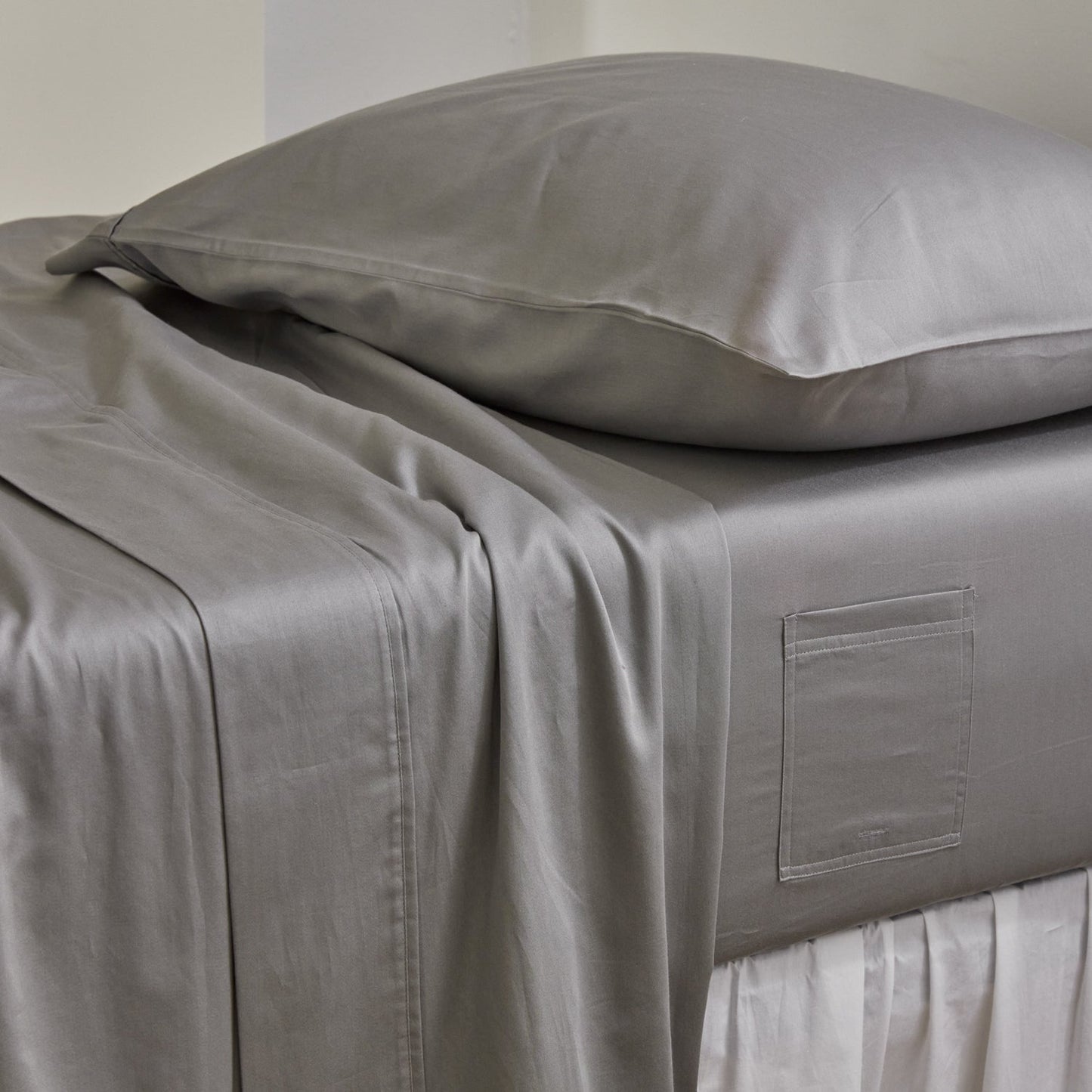 Robin Cotton Sheet Set with Bedside Pocket