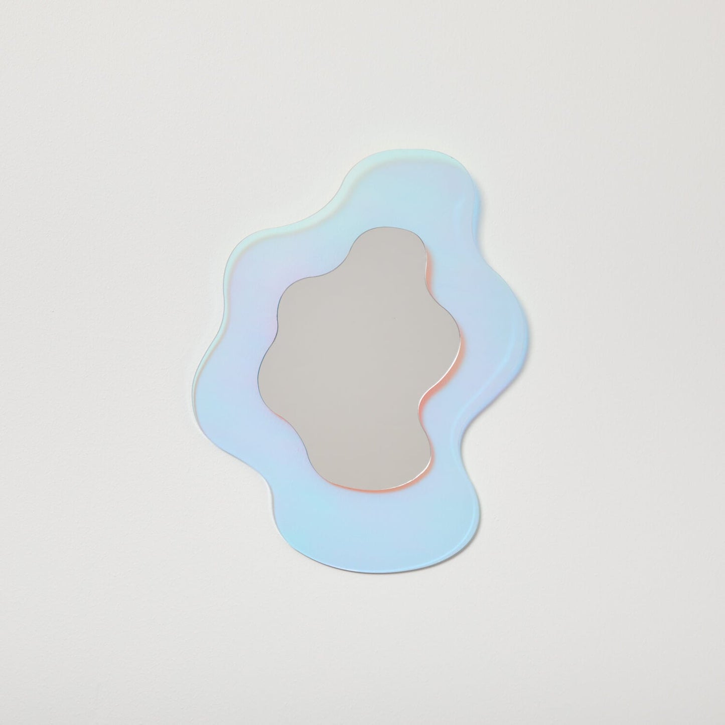 Alyssa Iridescent Wavy Mirror