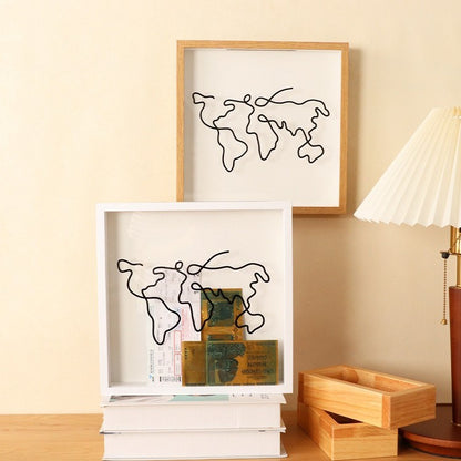 Personalized Memory Photo Frame - Multifunctional Travel Gift Idea Storage Box Y44