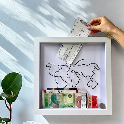 Personalized Memory Photo Frame - Multifunctional Travel Gift Idea Storage Box Y44