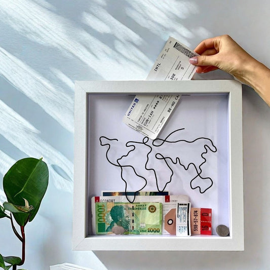 Personalized Memory Photo Frame - Multifunctional Travel Gift Idea Storage Box Y44