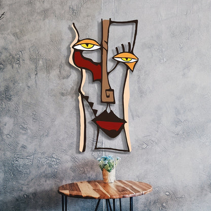 Arte de pared de Pablo Picasso, decoración de pared de metal, arte boho, regalo para el hogar Y15