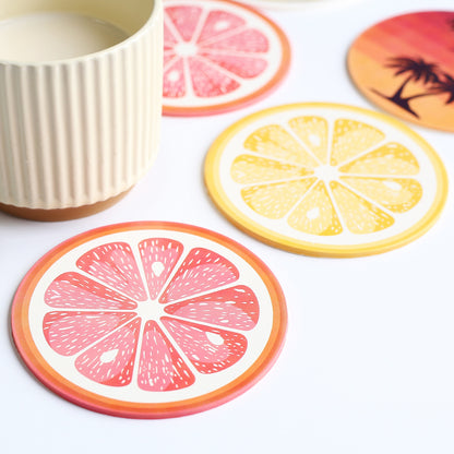 Dopamine Decor Anti-Slip Heat Insulation Coaster Silicone Placemats Y26