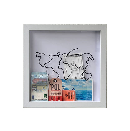 Personalized Memory Photo Frame - Multifunctional Travel Gift Idea Storage Box Y44