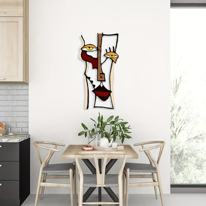 Arte de pared de Pablo Picasso, decoración de pared de metal, arte boho, regalo para el hogar Y15