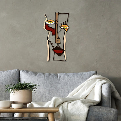 Arte de pared de Pablo Picasso, decoración de pared de metal, arte boho, regalo para el hogar Y15