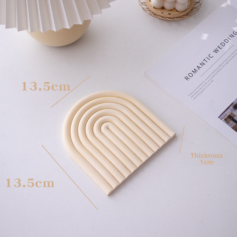Plateau à bijoux en plâtre, organiseur pour accessoires photo, pour la maison et le bureau, Y42