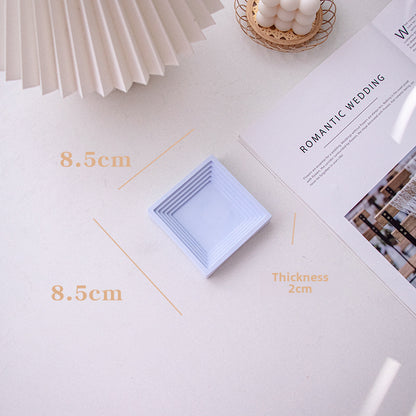 Plateau à bijoux en plâtre, organiseur pour accessoires photo, pour la maison et le bureau, Y42