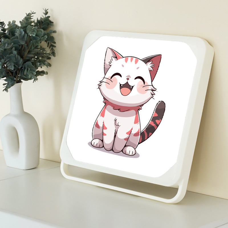 Bathroom Mural Storage Box - Decorative Wall Hanging Folding Shelf Y43