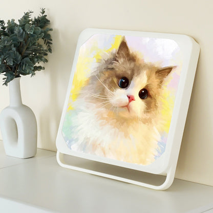 Bathroom Mural Storage Box - Decorative Wall Hanging Folding Shelf Y43