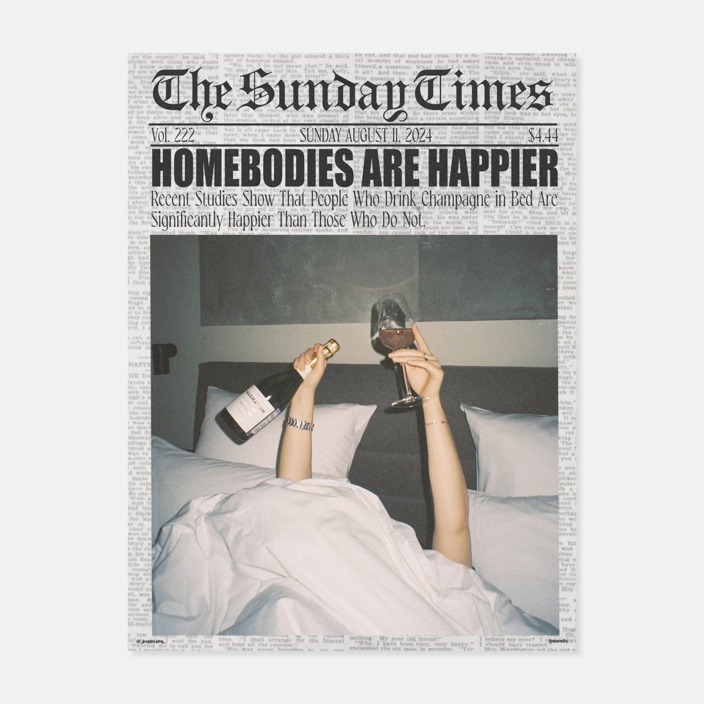 Homebody Newspaper Print by Poppy.PNG