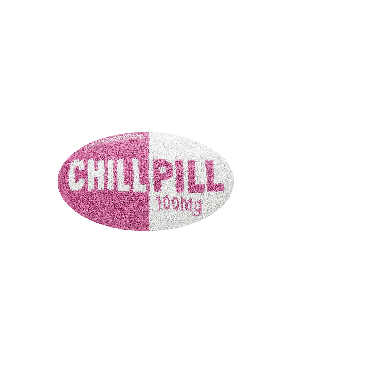 Chill Pill Shaped Pillow