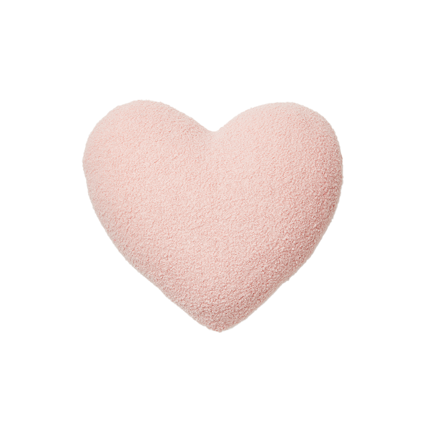 Brooke Boucle Heart Pillow