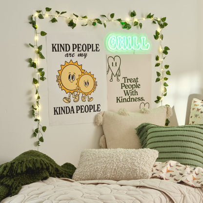 Treat People With Kindness Print by Frieda Print Designs