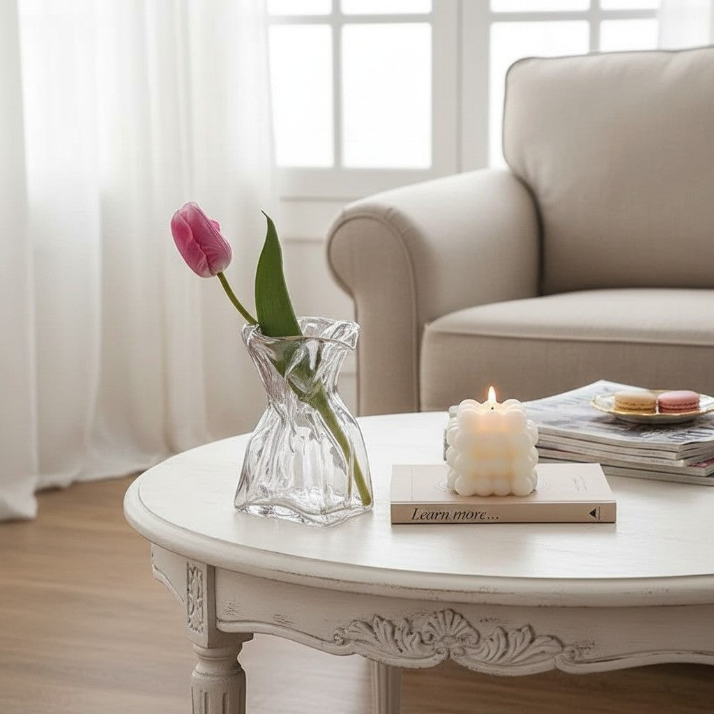 Abstract Pearl Glass Vases YP22