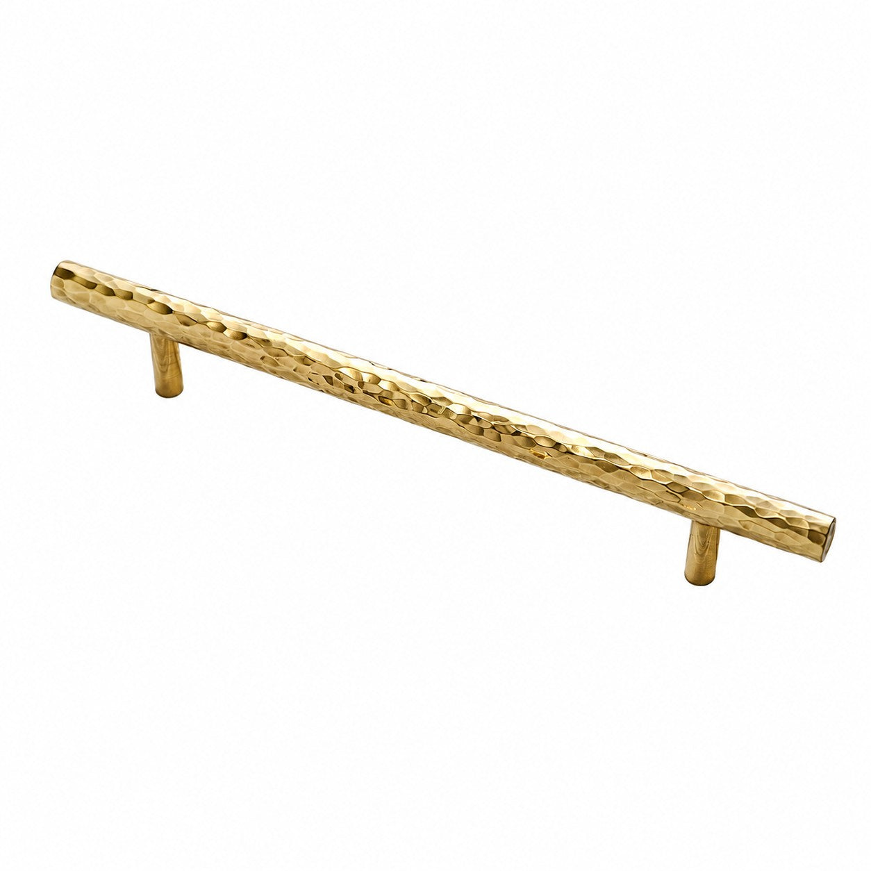 Hand-Hammered Solid Brass Cabinet Pulls Knobs