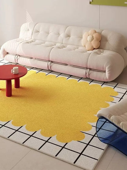 Danish Pastel Scallop Rug