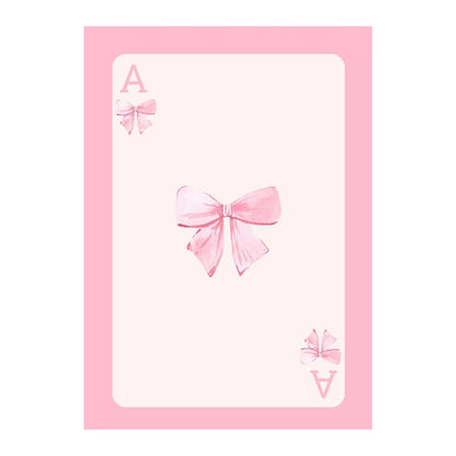 Pink Bow Coquette Poster