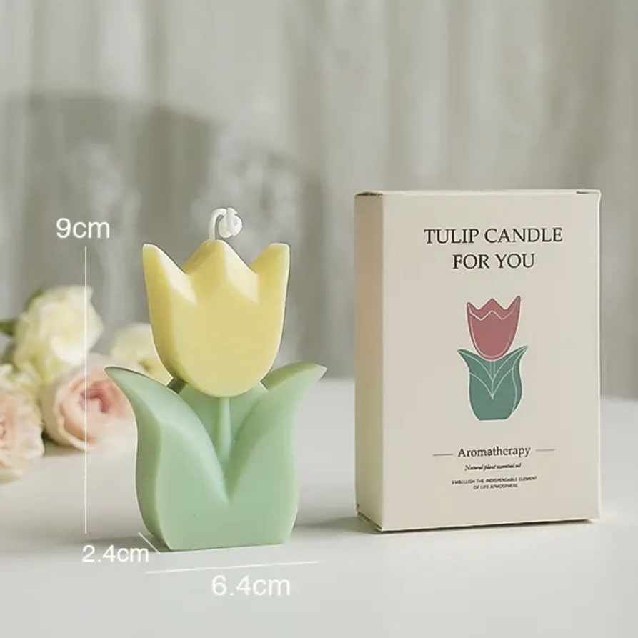 Velas de tulipán