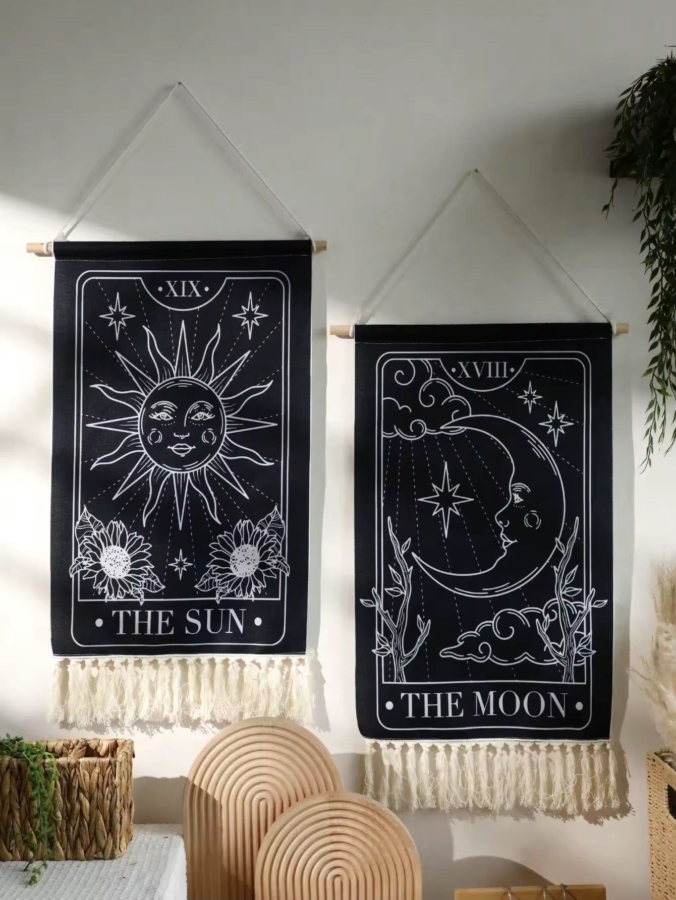 Sun & Moon Tarot Tapestry YP05
