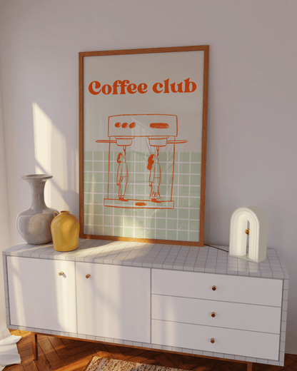 Coffee Club Poster Set