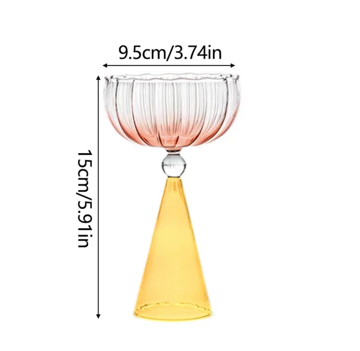 Colorful Cocktail Glass YP01