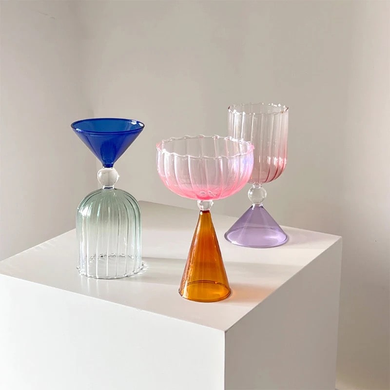 Colorful Cocktail Glass YP01