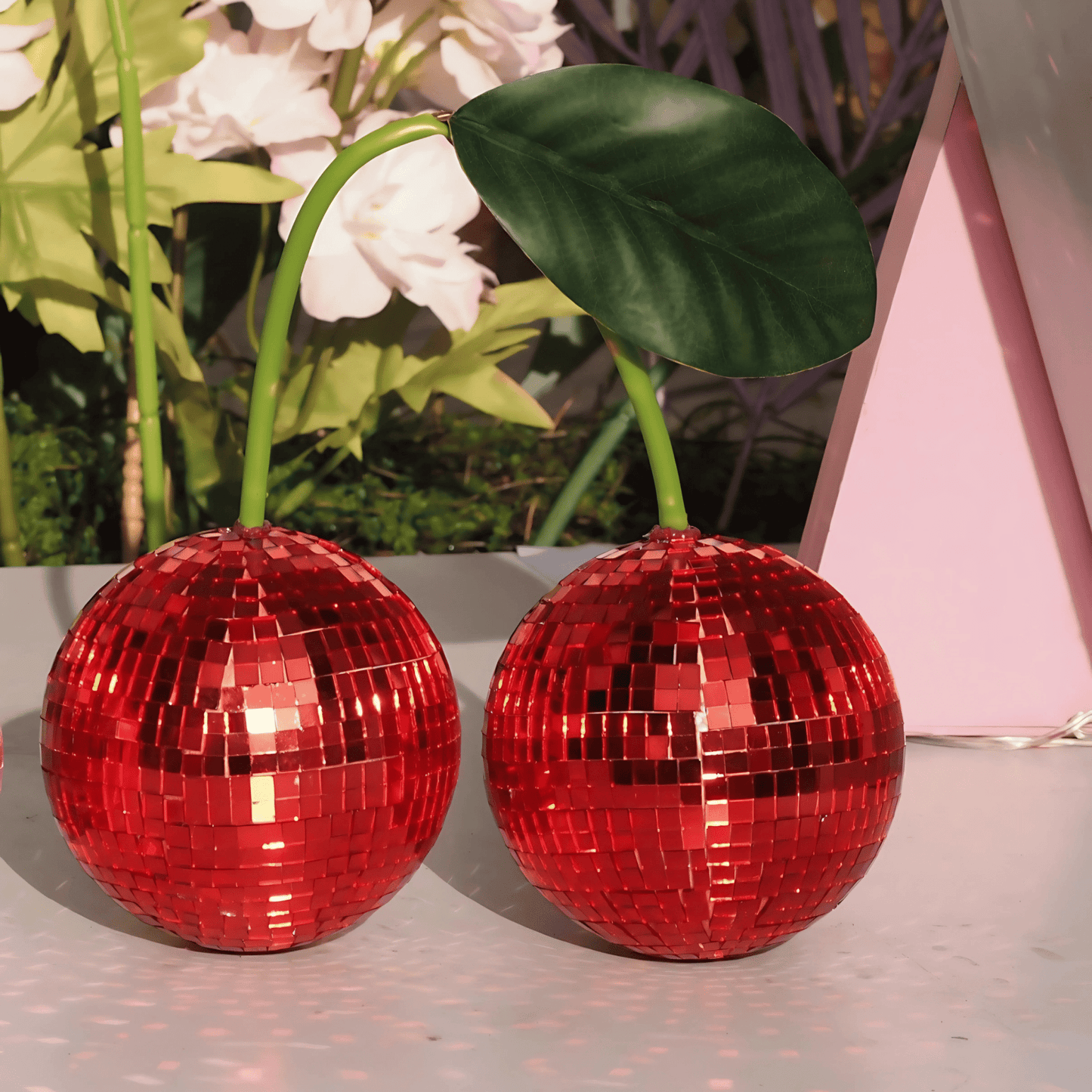 Pink Cherry Disco Ball YP09
