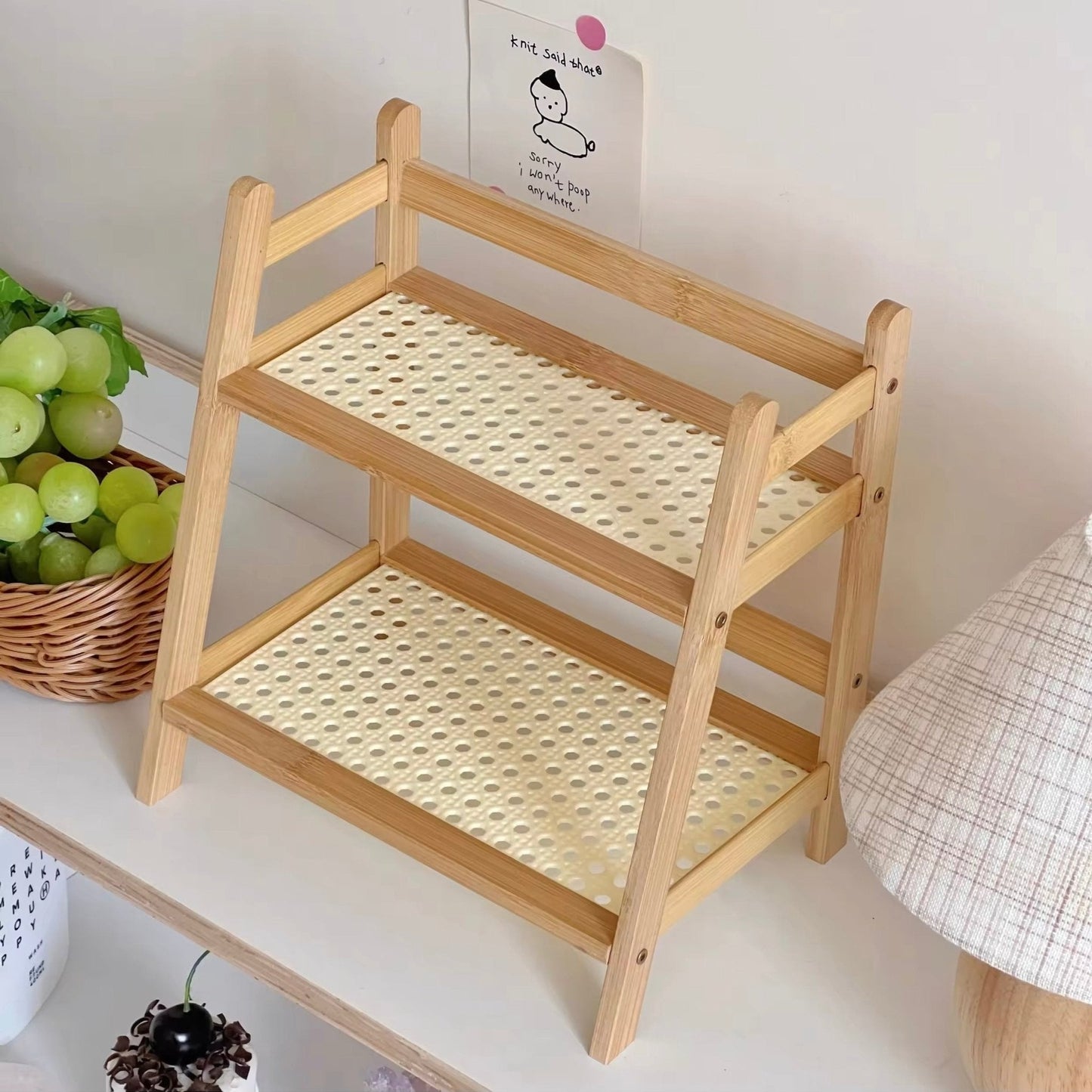 Wooden Vanity Shelf