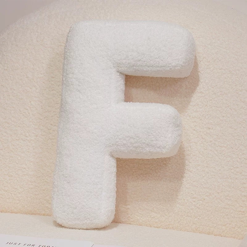 Plush Alphabet Letter Pillow