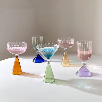 Colorful Cocktail Glass YP01