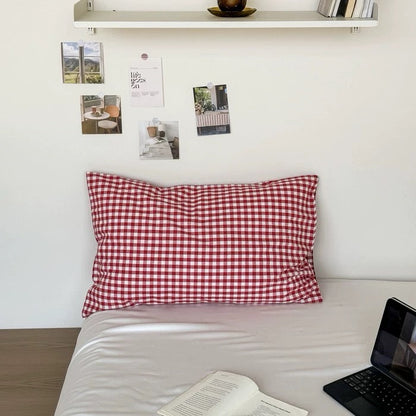 Soft Girl Aesthetic Cotton Pillowcase