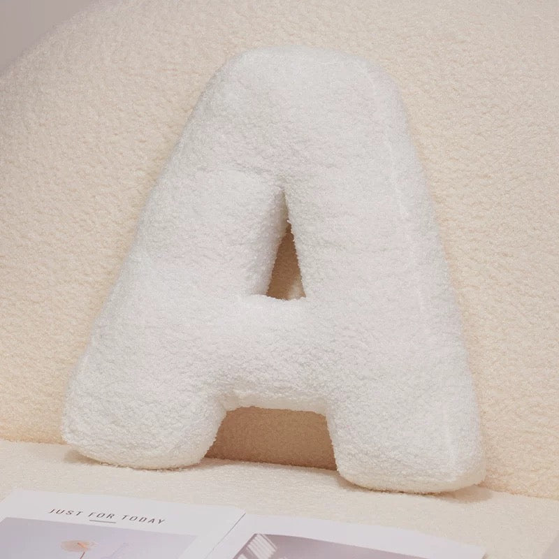 Plush Alphabet Letter Pillow