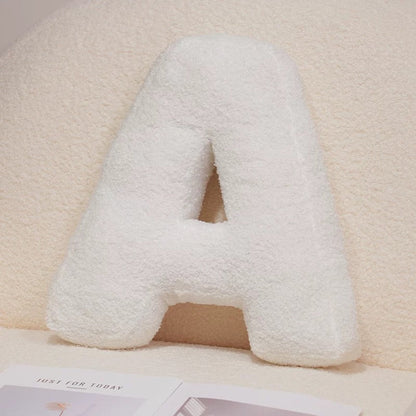 Plush Alphabet Letter Pillow