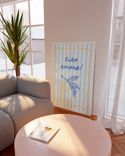 Ciao Bella Italian Wall Art Set