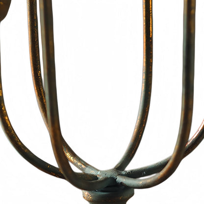 French Vintage Multi-Arm Iron Candle Holder