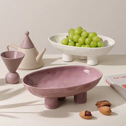 Handmade Ceramic Fruit Plate