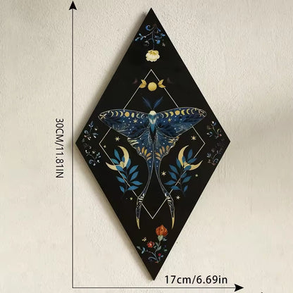 Decoración de pared de mariposas y brujas