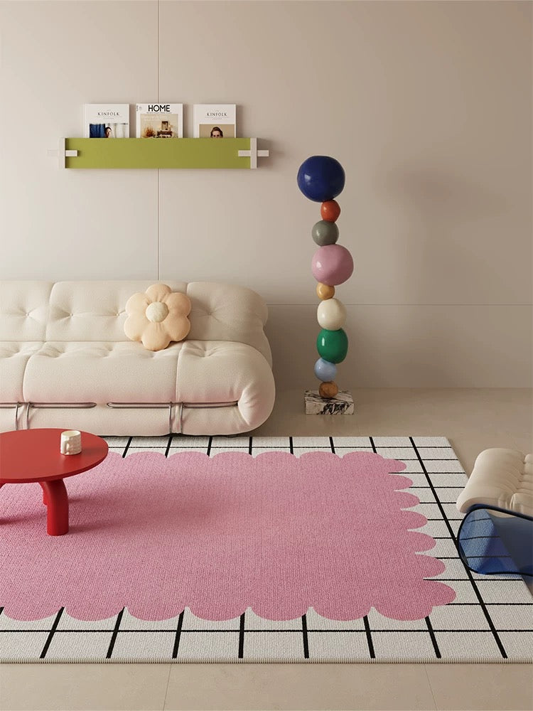 Danish Pastel Scallop Rug